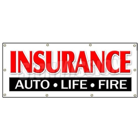 SIGNMISSION B-96 Insurance Auto Life Fire